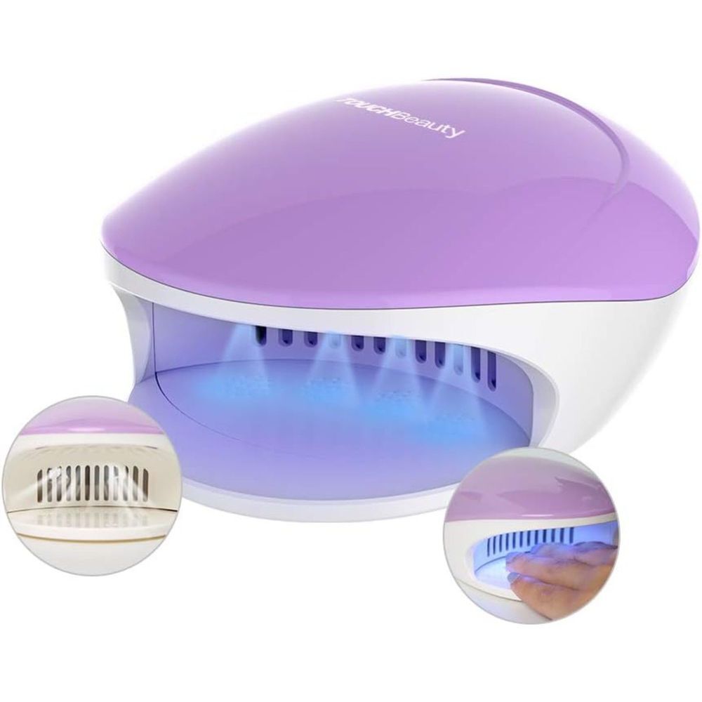 TOUCHBeauty Nail Dryer: 2 in 1 Nail Dryer with Fan and UV Light